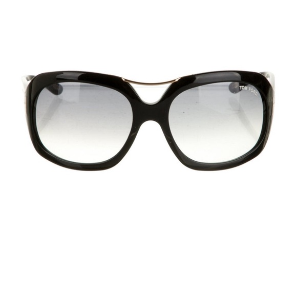 TOM FORD Sunglasses oversized gradient + TF case - Picture 1 of 6